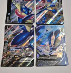 Pokemon Greninja V-UNION Full Art Promo Set SWSH155 156 157 158 Holo NM/Mint - Image 4
