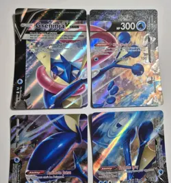 Pokemon Greninja V-UNION Full Art Promo Set SWSH155 156 157 158 Holo NM/Mint - Image 5