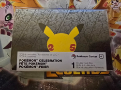 Pokemon Center Celebrations 25th Anniversary Double Deck Box Sealed - Image 1