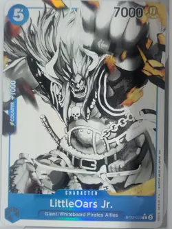 LittleOars Jr. Alt Art ST22-013 M OPTCG One Piece Ace & Newgate ST - Image 1