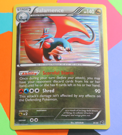 Pokemon TCG Salamence 8/20 Holo Rare-Dragon Vault Pokemon - Image 1