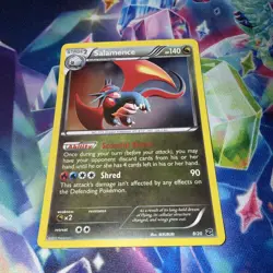Pokemon TCG Salamence Holo Rare Card 8/20 Dragon Vault - Image 1