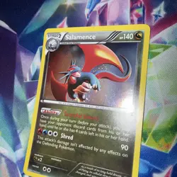 Pokemon TCG Salamence Holo Rare Card 8/20 Dragon Vault - Image 2