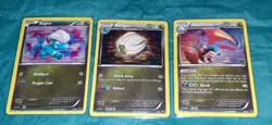 Pokemon Set Of 3 -Bagon 6/20, Shelgon 7/20 & Salamence 8/20 Holo Dragon Vault - Image 1
