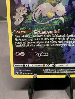 Pokemon TCG Mew GG10/GG70 Crown Zenith: Galarian Gallery Full Art Holo Rare NM/M - Image 5