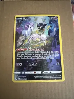 Pokemon TCG SWSH Crown Zenith Mew GG10/GG70 Galarian Gallery Full Art NM! - Image 1