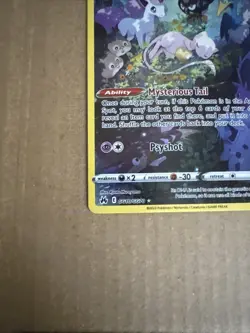 Pokemon TCG SWSH Crown Zenith Mew GG10/GG70 Galarian Gallery Full Art NM! - Image 3