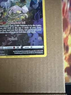 Pokemon TCG SWSH Crown Zenith Mew GG10/GG70 Galarian Gallery Full Art NM! - Image 4