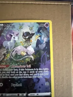 Pokemon TCG SWSH Crown Zenith Mew GG10/GG70 Galarian Gallery Full Art NM! - Image 5