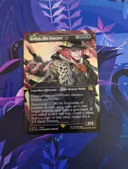 Magic the Gathering Final Fantasy Ardyn, the Usurper Borderless Foil Card 0315 - Image 1