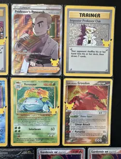 Pokemon TCG Celebrations Ultra Rare Card Lot NM/M Zekrom Gardevoir ex Venusaur - Image 3