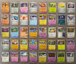 40 Pokemon Pokemon Cards Scarlet & Violet SURGING SPARKS HOLO FOIL 40 Card LOT - Image 1