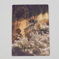 MTG Gold Stamp Art Series Call A Surprise Witness Card Murders at Karlov Manor - Image 1