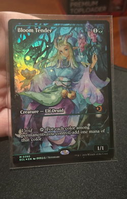 Magic the Gathering Bloom Tender (0390) (Showcase) Lorwyn Eclipsed Foil - Image 2