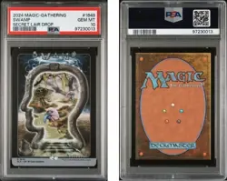 MTG PSA 10 Brain Dead Lands Swamp #1649 Basic Secret Lair Drop Lindsten Non Foil - Image 1