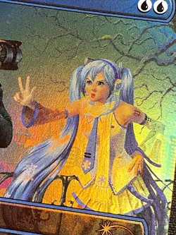 Hatsune Miku Counterspell Foil R 1589 Secret Lair JAPANESE SLD MTG NM+ - Image 4