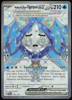 Wellspring Mask Ogerpon ex 194/167 - SIR - Twilight Masquerade - Pokemon TCG NM - Image 1