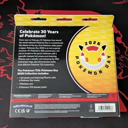Pokemon TCG: Pokemon Day 2026 Collection Box Pikachu Promo w/ 🌀SWIRL🌀!!! - Image 3