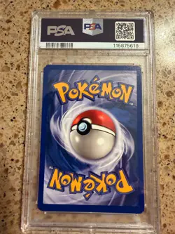 1999 Pokemon PSA 7 NM Squirtle 63/102 - Image 2