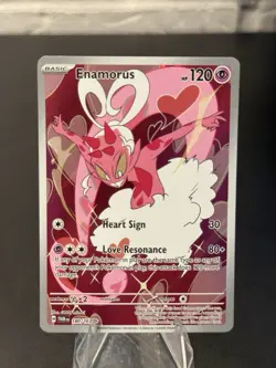 Pokemon TCG Enamorus 180/167 Illustration Rare Holo SV06:Twilight Masquerade NM - Image 1