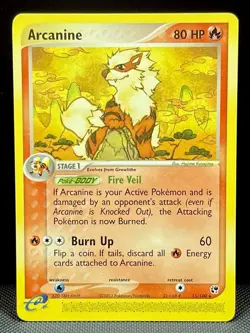 Arcanine 15/100 EX Sandstorm Rare NM Pokemon TCG EX Vintage - Image 2