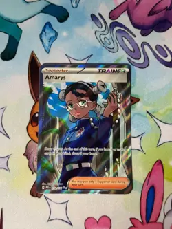 Pokemon TCG Prismatic Evolutions - Amarys 132/131 Ultra Rare NM - Image 1