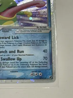 Pokemon TCG Politoed ex 107/115 Unseen Forces Holo - Image 4