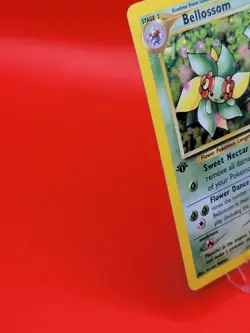 Pokemon 1st Edition Neo Genesis Holo Rare Bellossom W/Swirl 3/111 🍃 - Image 3