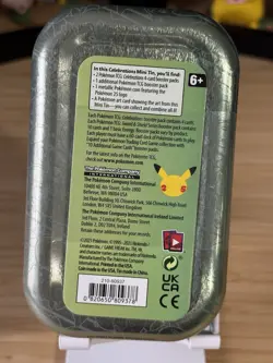 Pokemon TCG Celebrations Kanto Mini Tin Sealed Charmander Bulbasaur Squirtle - Image 2