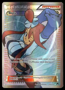 Skyla Ultra Rare XY - BREAKpoint 122/122 NM Pokemon TCG - Image 1