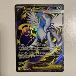 Pokemon TCG Mega Absol EX 161/132 Full Art Mega Evolution NM/M Condition - Image 1
