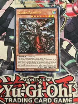 Queen Azamina Ultra Rare SUDA-EN009 Yugioh Sinful Spoils White Forest - Image 1