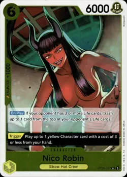 Nico Robin - Rare - OP09-107 Emperors In The New World - One Piece CCG - Image 1