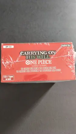One Piece Card Game OP-13 CARRYING ON HIS WILL Booster Box 24 Packs ENG - Image 4