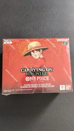 One Piece Card Game OP-13 CARRYING ON HIS WILL Booster Box 24 Packs ENG - Image 5