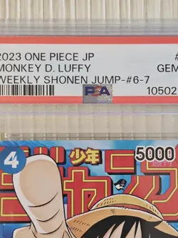 PSA 10 Monkey D. Luffy P-033 PROMO Jump ONE PIECE Card Game Japanese Limited - Image 3