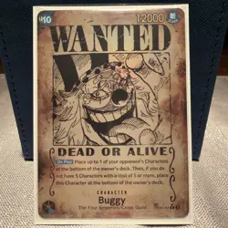 Buggy (Wanted Poster) OP09-051 Emperors in the New World Foil Near Mint English - Image 1