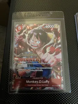 One Piece TCG - Monkey.D.Luffy (Winner Pack Vol. 5) ST01-012 Promo Card LP - Image 1