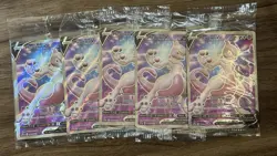 Mewtwo V - SWSH229 - Pokemon Go ETB Promo - Pokemon TCG Card - Sealed Lot X5 - Image 1