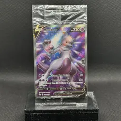 Mewtwo V SWSH229 - SEALED - Pokemon GO ETB Black Star Promo - Full Art - Image 1