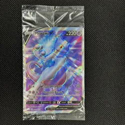 Mewtwo V SWSH229 - SEALED - Pokemon GO ETB Black Star Promo - Full Art - Image 2