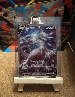 Mewtwo v SWSH229 Holo Pokemon Go ETB Promo Card Sealed - Image 1