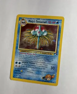 Gym Heroes Misty’s Tentacruel Holo 10/132 Rare WOTC Pokemon Card TCG NM Mint! - Image 3