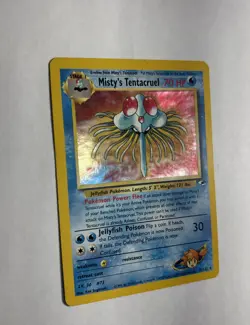 Gym Heroes Misty’s Tentacruel Holo 10/132 Rare WOTC Pokemon Card TCG NM Mint! - Image 4