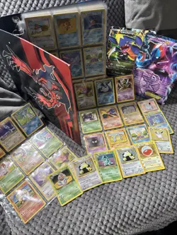 🔥145x Holo Rare Vintage WOTC Pokemon Card Lot+Binder 1st Shadowless Base Rocket - Image 1
