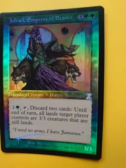 Jolrael, Empress of Beasts Time Spiral "Timeshifted" MTG Card. FOIL. as pics. - Image 2
