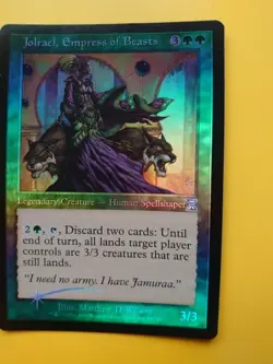 Jolrael, Empress of Beasts Time Spiral "Timeshifted" MTG Card. FOIL. as pics. - Image 3
