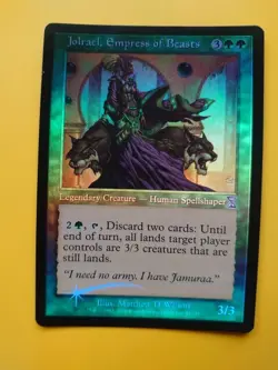 Jolrael, Empress of Beasts Time Spiral "Timeshifted" MTG Card. FOIL. as pics. - Image 4