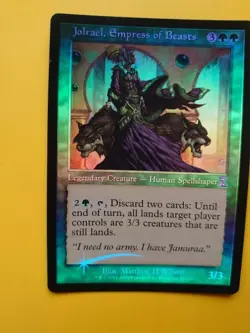 Jolrael, Empress of Beasts Time Spiral "Timeshifted" MTG Card. FOIL. as pics. - Image 5