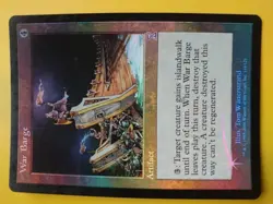 War Barge Time Spiral "Timeshifted" MTG Card. FOIL. as pics. 2006 magic - Image 5